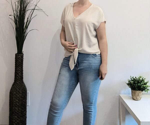 Blusa Aurora Beige - Imagen 2