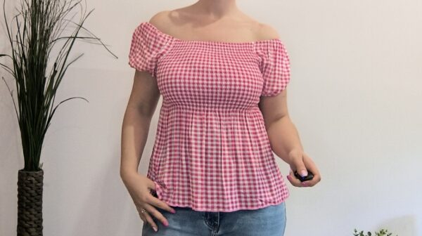 Blusa Daisi rosa - Imagen 2