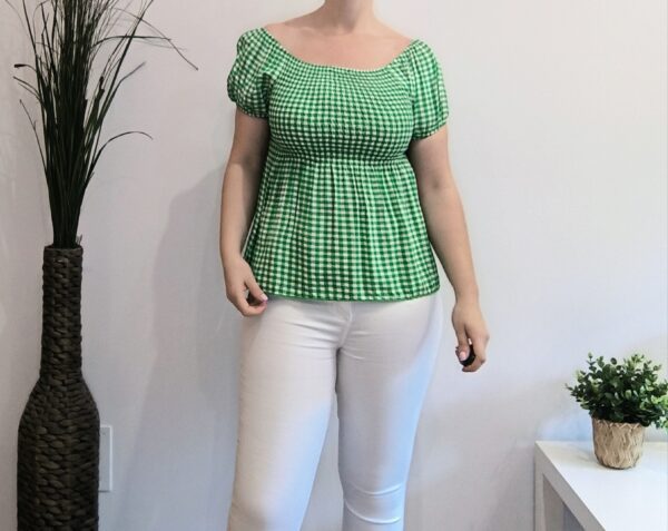 Blusa Daisi Verde - Imagen 3