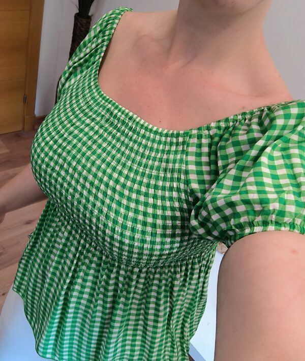 Blusa Daisi Verde - Imagen 2
