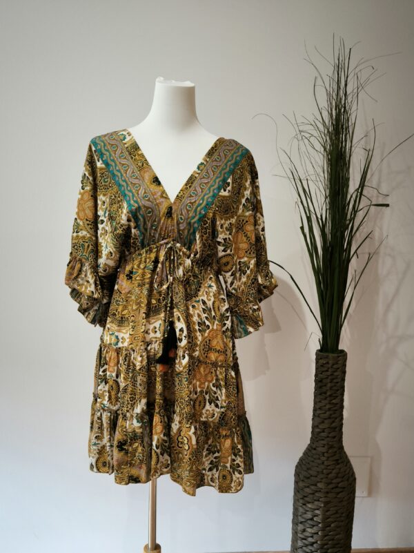 Vestido Fanni Marrón - Imagen 4
