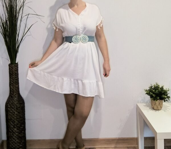 Vestido Julia Blanco - Imagen 3