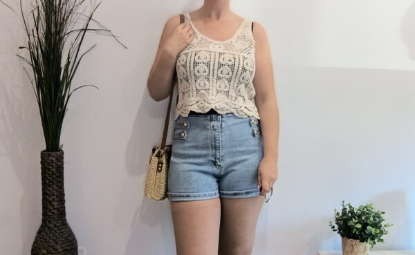 Top Olivia Beige - Imagen 3