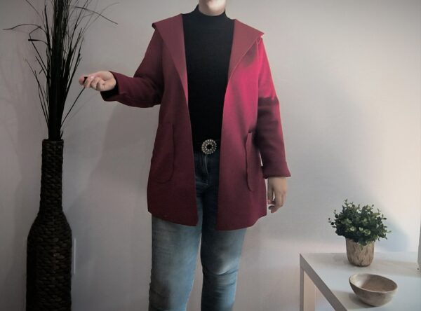 Chaqueta Aitana Burdeos - Imagen 2