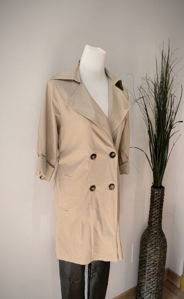 Trench Leila Camel - Imagen 4